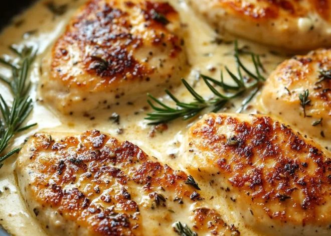 Creamy Rosemary Dijon Chicken dengan Cita Rasa Berkelas