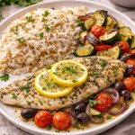 baked mediterranean sea bass