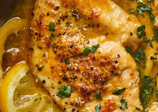 Lemon Butter Chicken: Perpaduan Ayam Juicy dan Saus Lemon