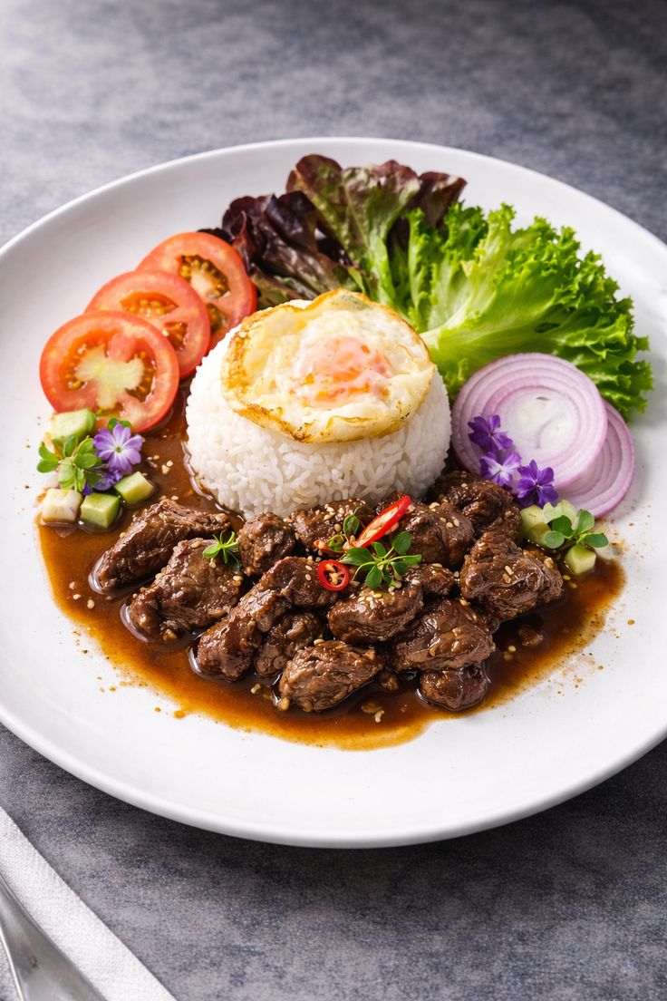 Lok Lak Membawa Kesederhanaan Kuliner Kamboja