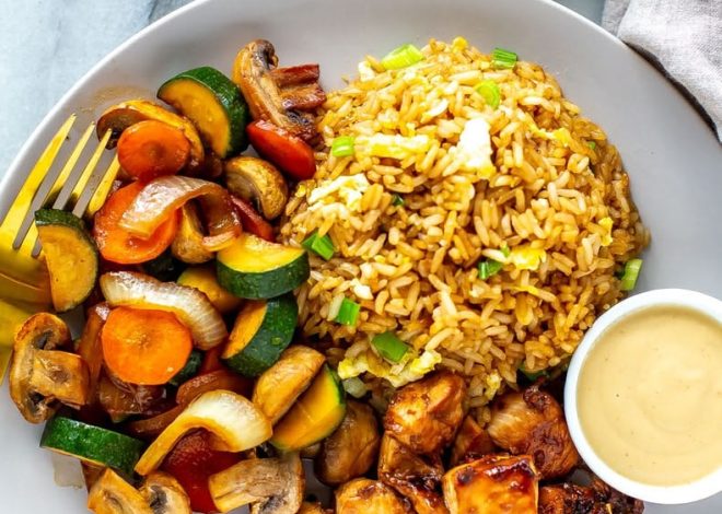 Hibachi Chicken Bowl untuk Pencinta Hidangan Jepang
