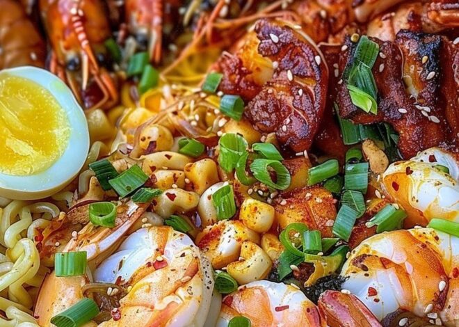 Seafood Ramen Kuah Kaldu Laut Segar, Isiannya Melimpah!