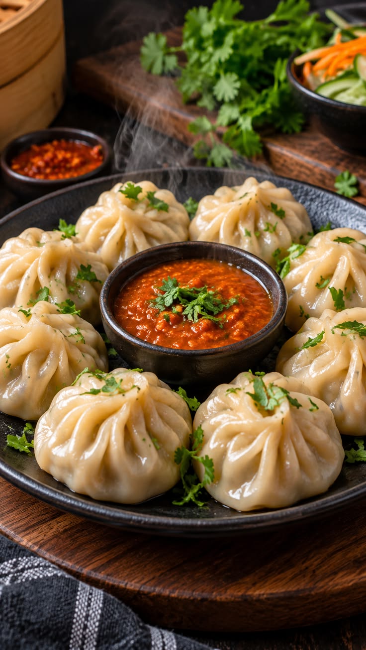Momo: Dumpling Kukus Berempah Khas Perbukitan Himalaya