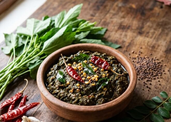 Gongura Pachadi: Sambal Daun Sorrel Khas Andhra Asam Pedas